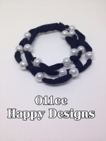 Pulsera Eye Pearl Negra